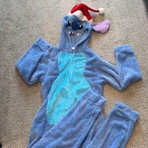 Disney Blue and Teal Fleece Onesie